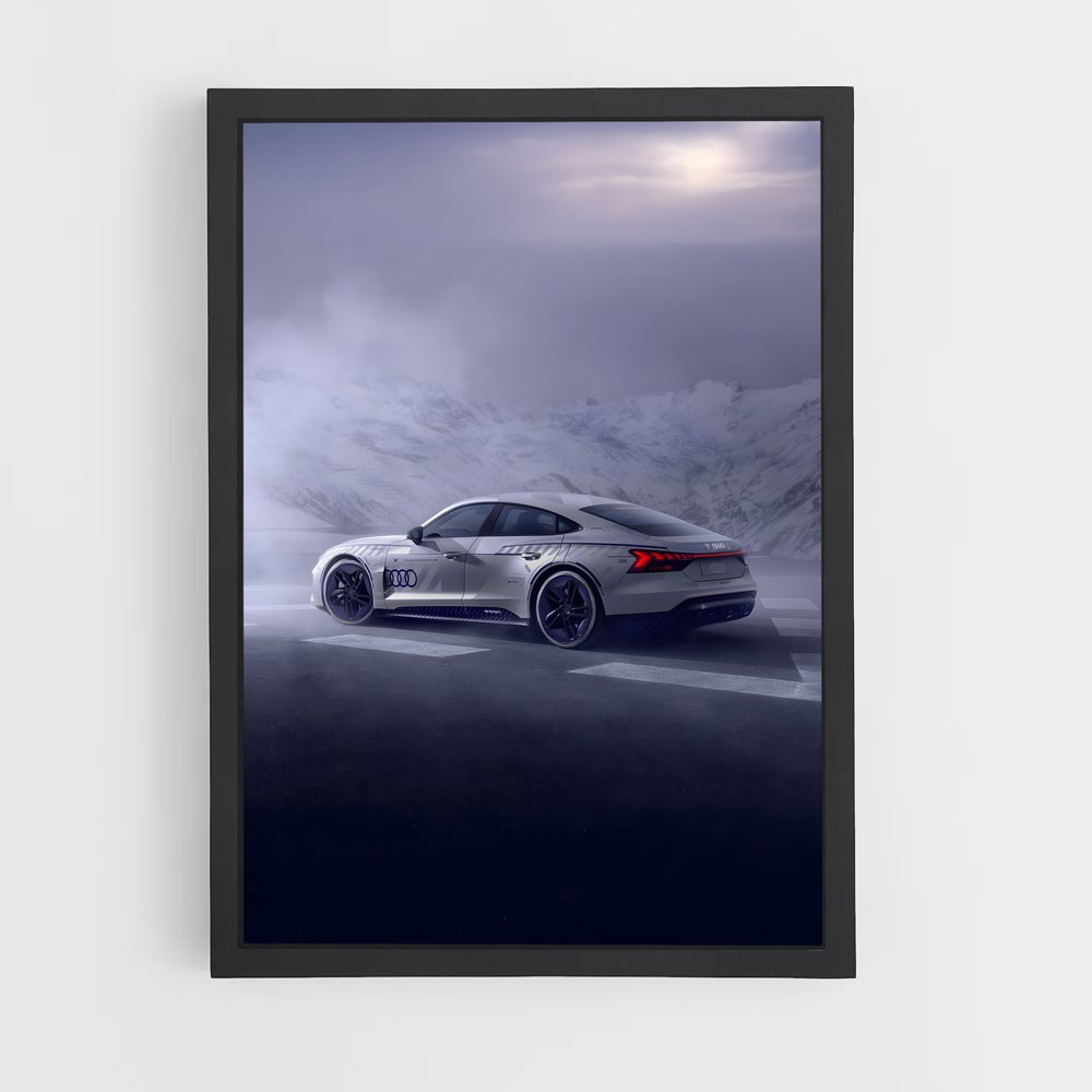 Poster Vitesse d'Argent – affiche Audi (vue 2)